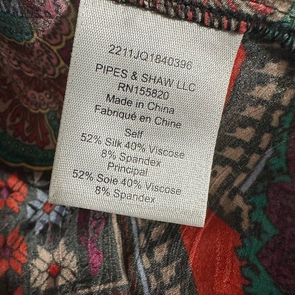 Veronica Beard Simmons Puff Sleeve Silk Blend Top - Picture 9 of 14